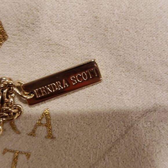 Kendra Scott Gwyneth Gold Strand Necklace NWT - Picture 16 of 16